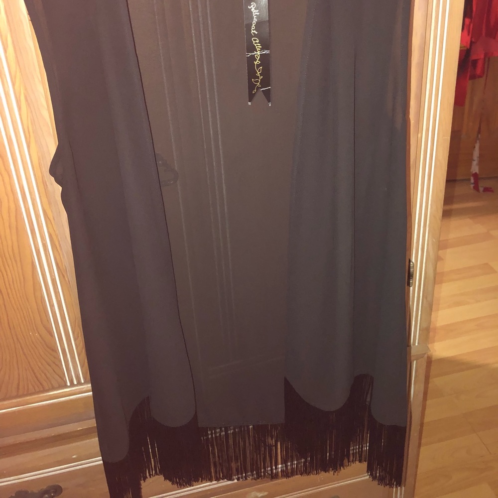 Sheer Fringe Boho Vest